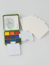 Pocket Watercolor Set Matching Watercolor Paper, 300g - Funto